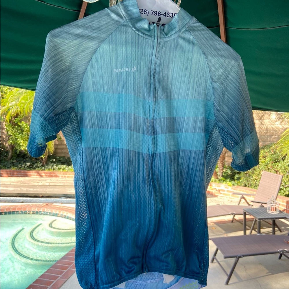 Panache Blue Zinger Pro Cycling Jersey